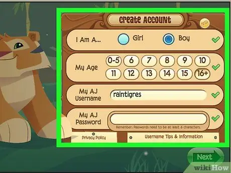 Войти в Animal Jam, шаг 13 Войти в Animal Jam, шаг 13