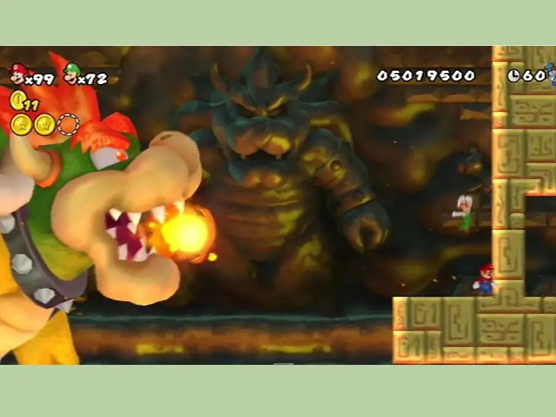 Как победить Баузера в New Super Mario Bros: 7 шагов