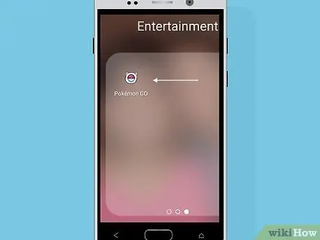 Удаление события в Pokemon Go, шаг 1 Удаление события в Pokemon Go, шаг 1
