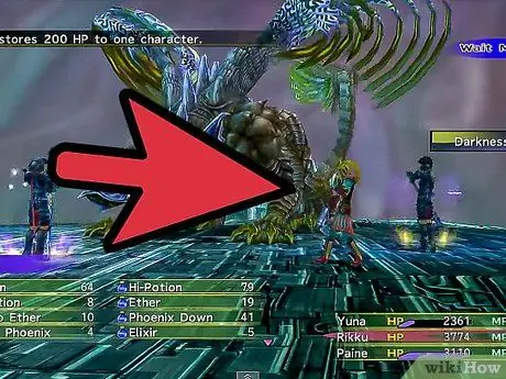 Победите Ази Дахаку в Final Fantasy X 2, шаг 5 Победите Ази Дахаку в Final Fantasy X 2, шаг 5