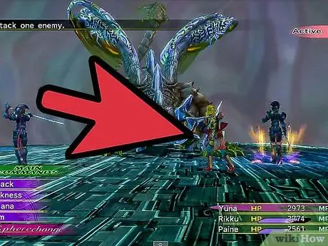 Победите Ази Дахаку в Final Fantasy X 2, шаг 6 Победите Ази Дахаку в Final Fantasy X 2, шаг 6