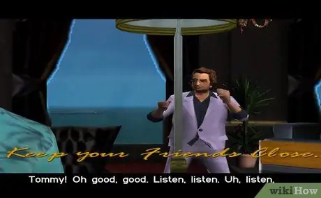 Завершите миссию "Держи друзей ближе" в Vice City, шаг 3 Завершите миссию "Держи друзей ближе" в Vice City, шаг 3