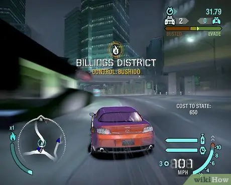 Дрифт в Need for Speed Carbon, шаг 4, пуля 1