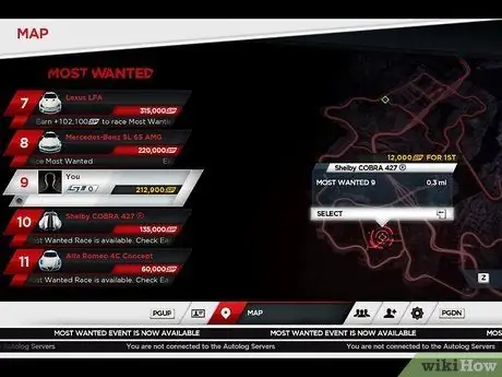 Получите возможность сбежать из строя в Need for Speed, шаг 1 Получите возможность сбежать из строя в Need for Speed, шаг 1