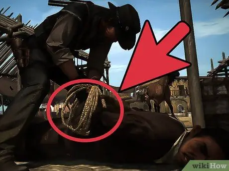 Используйте лассо в Red Dead Redemption, шаг 4 Используйте лассо в Red Dead Redemption, шаг 4