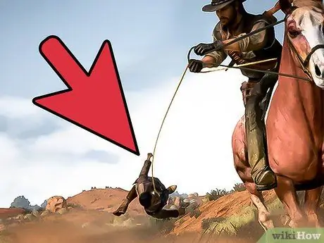 Повесить кого-нибудь в Red Dead Redemption, шаг 4 Повесить кого-нибудь в Red Dead Redemption, шаг 4