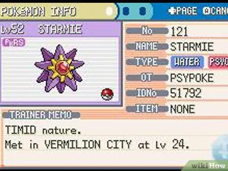 Заразите своего покемона с помощью Pokérus, шаг 4 Заразите своего покемона с помощью Pokérus, шаг 4
