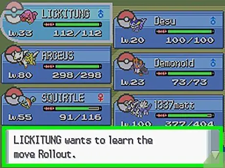 Evolve Lickitung Шаг 11 Evolve Lickitung Шаг 11