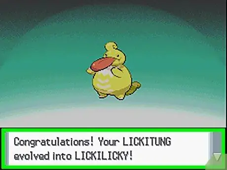 Evolve Lickitung, шаг 14 Evolve Lickitung, шаг 14