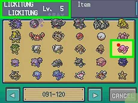 Evolve Lickitung, шаг 6 Evolve Lickitung, шаг 6