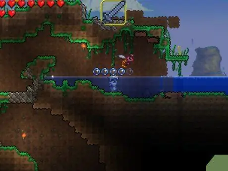 Найдите хорошую добычу в начале Terraria, шаг 2 Найдите хорошую добычу в начале Terraria, шаг 2