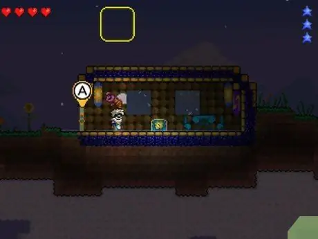 Найдите хорошую добычу в начале Terraria, шаг 7 Найдите хорошую добычу в начале Terraria, шаг 7