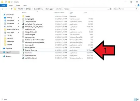 Открыть Terr folder Открыть Terr folder