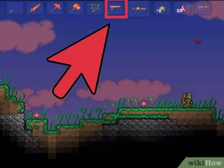 Найдите торговца оружием в Terraria, шаг 3 Найдите торговца оружием в Terraria, шаг 3