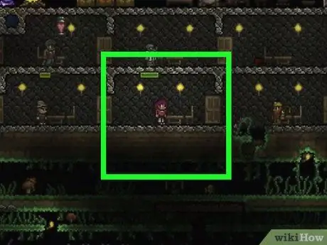 Получите неигровых персонажей в сложном режиме в Terraria Step 4 Получите неигровых персонажей в сложном режиме в Terraria Step 4