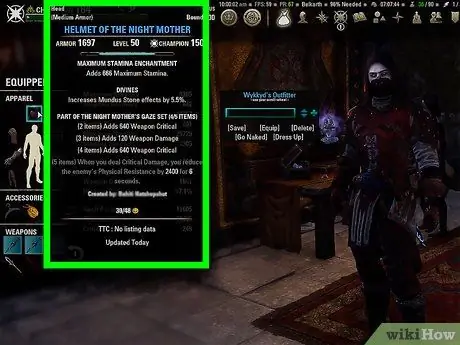 Зачаровать оружие в Elder Scrolls Online, шаг 10 Зачаровать оружие в Elder Scrolls Online, шаг 10