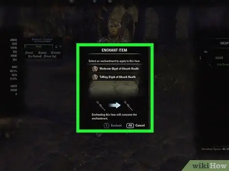 Чары для оружия в Elder Scrolls Online, шаг 5 Чары для оружия в Elder Scrolls Online, шаг 5