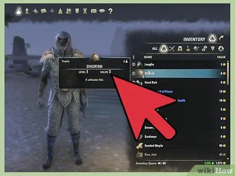 Рыба в Elder Scrolls Online, шаг 1 Рыба в Elder Scrolls Online, шаг 1