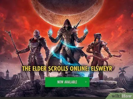 Загрузите The Elder Scrolls Online, шаг 1 Загрузите The Elder Scrolls Online, шаг 1