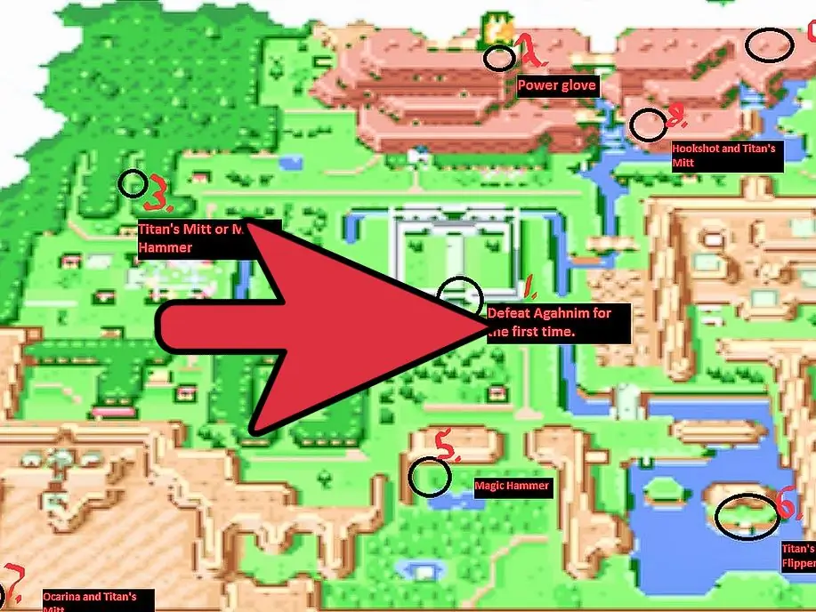 Как найти все плитки деформации в The Legend of Zelda: A Link to the Past