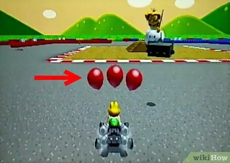 Сыграйте в битву на воздушных шарах в Mario Kart 7, шаг 6 Сыграйте в битву на воздушных шарах в Mario Kart 7, шаг 6