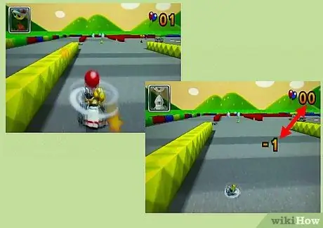 Сыграть в Balloon Battle в Mario Kart 7, шаг 9 Сыграть в Balloon Battle в Mario Kart 7, шаг 9