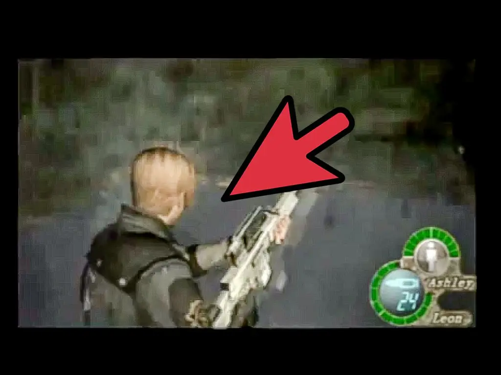 Как сделать сбой в заборе в Resident Evil 4 (только для версии Gamecube)