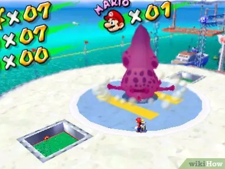 Победите Гупера Блупера в Super Mario Sunshine, шаг 12 Победите Гупера Блупера в Super Mario Sunshine, шаг 12