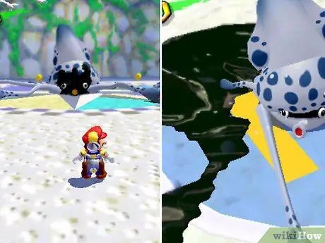 Победите Гупера Блупера в Super Mario Sunshine, шаг 2 Победите Гупера Блупера в Super Mario Sunshine, шаг 2