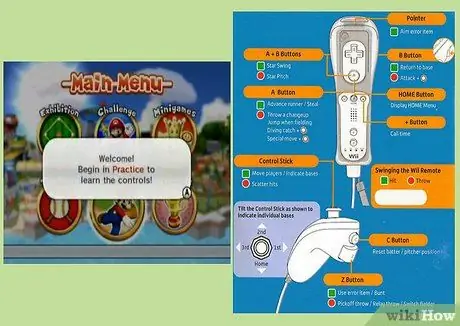 Сыграть в Mario Super Sluggers, шаг 1 Сыграть в Mario Super Sluggers, шаг 1