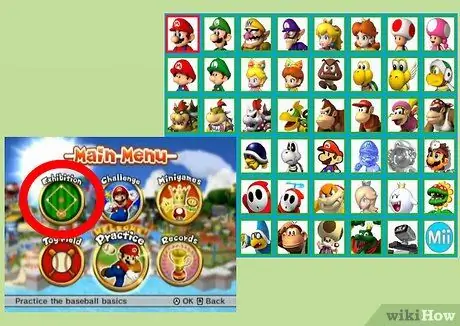 Сыграть в Mario Super Sluggers, шаг 2 Сыграть в Mario Super Sluggers, шаг 2
