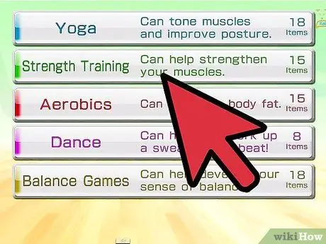 Добавьте кредиты Wii Fit, шаг 3 Добавьте кредиты Wii Fit, шаг 3