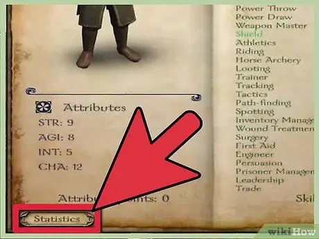Повысьте свои навыки и характеристики в Mount and Blade, шаг 2 Повысьте свои навыки и характеристики в Mount and Blade, шаг 2
