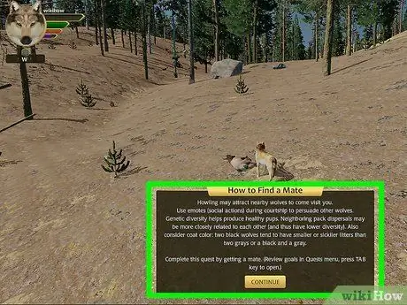 Найдите себе пару на WolfQuest Step 4 Найдите себе пару на WolfQuest Step 4