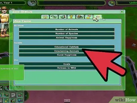 Получите высокий рейтинг в Zoo Tycoon 2, шаг 1 Получите высокий рейтинг в Zoo Tycoon 2, шаг 1