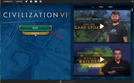 Запустить Civ VI Запустить Civ VI