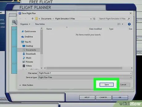 Сохранение игры Flight Game в Microsoft Flight Simulator X Шаг 7 Сохранение игры Flight Game в Microsoft Flight Simulator X Шаг 7