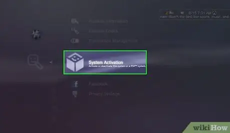 Деактивировать PS3 Шаг 5 Деактивировать PS3 Шаг 5
