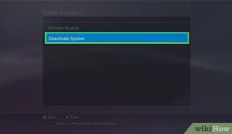 Деактивировать PS3 Шаг 8 Деактивировать PS3 Шаг 8