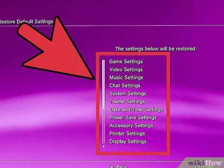 Сбросить настройки PS3 по умолчанию, шаг 4 Сбросить настройки PS3 по умолчанию, шаг 4