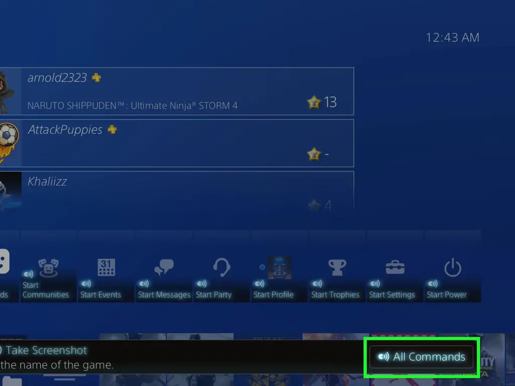Как управлять PlayStation4 с помощью голосовых команд: 15 шагов