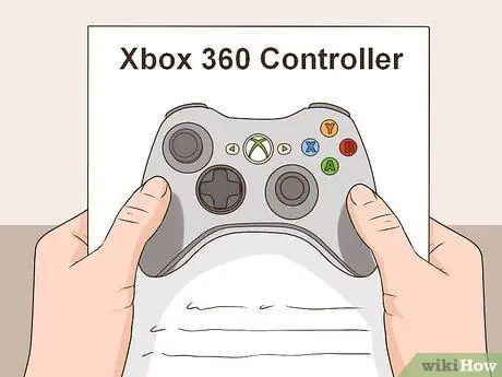 Нарисуйте контроллер Xbox 360, шаг 1 Нарисуйте контроллер Xbox 360, шаг 1