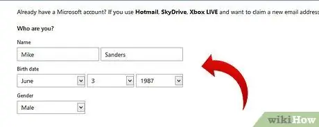 Создайте бесплатную учетную запись Xbox Live на ПК или ноутбуке Шаг 3 Создайте бесплатную учетную запись Xbox Live на ПК или ноутбуке Шаг 3