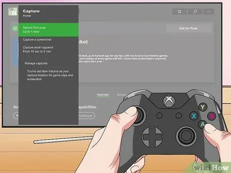 Запись игрового процесса на Xbox One, шаг 3 Запись игрового процесса на Xbox One, шаг 3