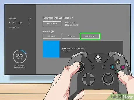 Очистить хранилище на Xbox One, шаг 7 Очистить хранилище на Xbox One, шаг 7