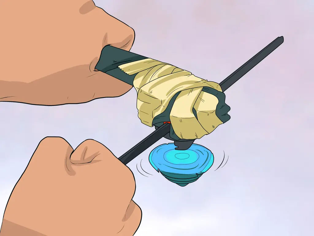 Как сделать рукоятку для запуска Beyblade: 12 шагов (с изображениями)