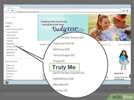 Купить куклу American Girl, шаг 2 Купить куклу American Girl, шаг 2