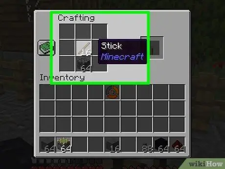 Сделайте рычаг в Minecraft, шаг 3 Сделайте рычаг в Minecraft, шаг 3