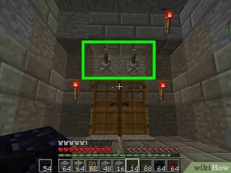 Сделайте рычаг в Minecraft, шаг 5 Сделайте рычаг в Minecraft, шаг 5