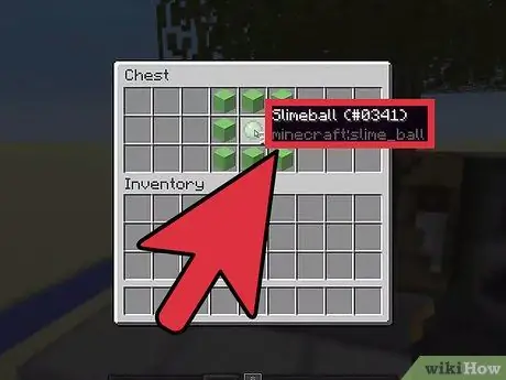 Сделайте блоки слизи в Minecraft, шаг 1 Сделайте блоки слизи в Minecraft, шаг 1